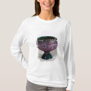 Camiseta Taza adornada con las mariposas y coa alas