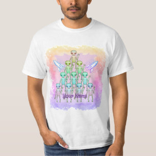Camiseta Taza alienígena del Triángulo Rosa