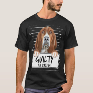 Camiseta Taza Basset Hound Culpable Perro