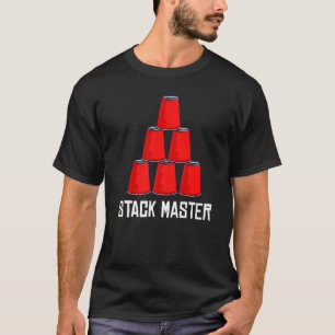 Camiseta Taza de apilamiento de la velocidad del patrón de