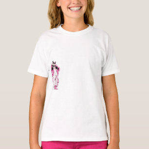 Camiseta Taza de arte de panda rosa genial - Café de person