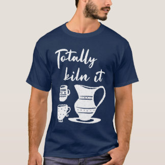 Camiseta Taza de arte divertido para beber totalmente