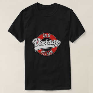 Camiseta Taza de café con logo retro de Dalat vietnam