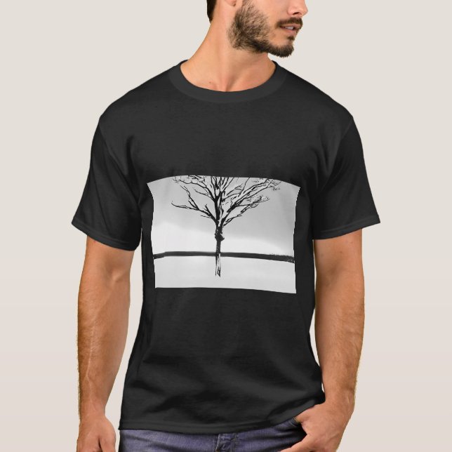 Camiseta Taza de café de invierno (Anverso)