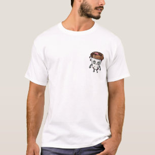 Camiseta Taza de café de zombie atontado Personaje