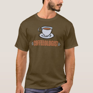 Camiseta Taza de café divertida Coffeeologist