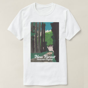 Camiseta Taza de café gigante del nuevo bosque Hampshire In
