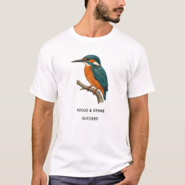 Camiseta Taza de café Martín pescador - Taza botánica de av
