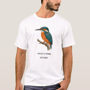 Camiseta Taza de café Martín pescador - Taza botánica de av