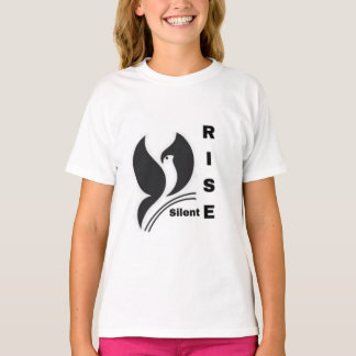 Camiseta Taza De Café Negra Minimalista Con Logo De Pájaro 