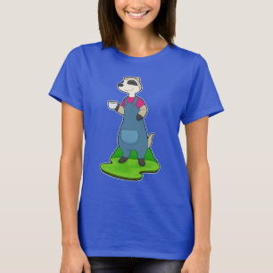 Camiseta Taza de café suricata