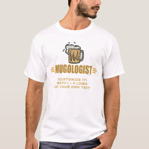 Camiseta Taza de cerveza divertida