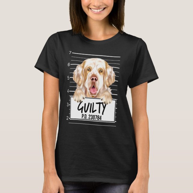 Camiseta Taza de Clumber Spaniel Culpable (Anverso)