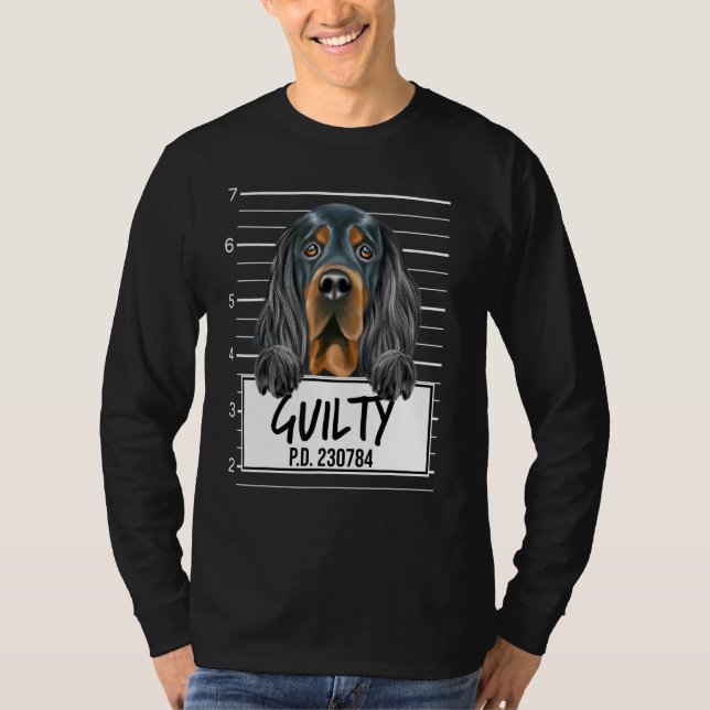 Camiseta Taza de Gordon Setter Culpable Perro (Anverso)