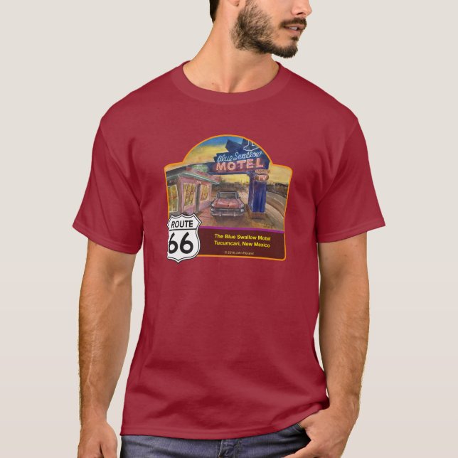 Camiseta Taza de la ruta 66 (Anverso)