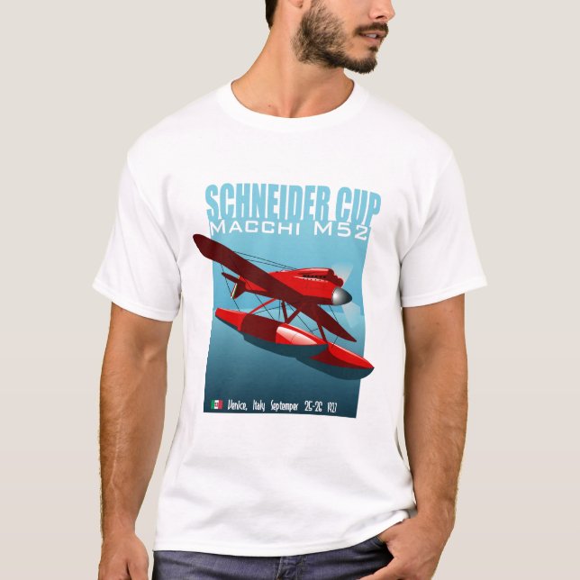 Camiseta Taza de Macchi M 52 Schneider (Anverso)
