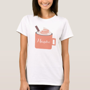 Camiseta Taza de otoño con especias de calabaza y crema bat