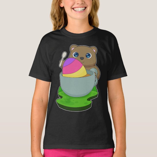 Camiseta Taza de Pascua de Pascua de oso (Anverso)