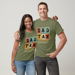 Camiseta Taza del Impuesto del Papá Divertido – Día del Pad