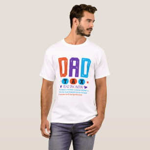 Camiseta Taza del Impuesto del Papá Divertido – Día del Pad