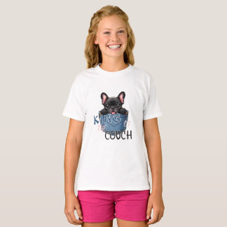 Camiseta Taza divertida del perro del bulldog francés lindo