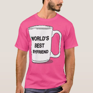 Camiseta Taza divertida pareja para hombres novio del mundo