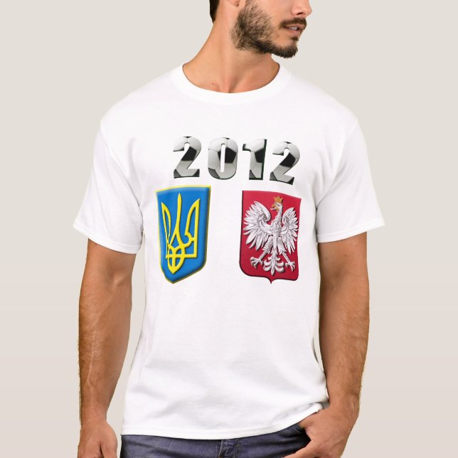 Camiseta Taza europea 2012 del fútbol del fútbol de Polonia (Anverso)