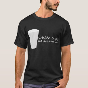 Camiseta Tazas blancas