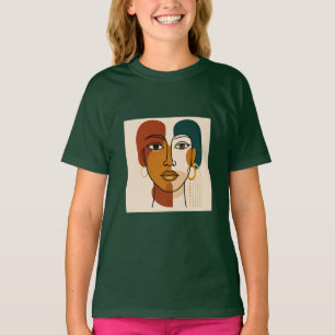 Camiseta Tazas con obras de arte