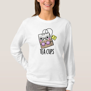 Camiseta Tazas de Té Chistes de Sostén Divertidos