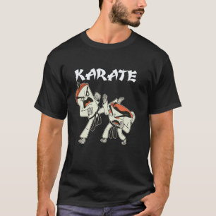 Camiseta Tazas de Té Clásicas Divertidas de Karate