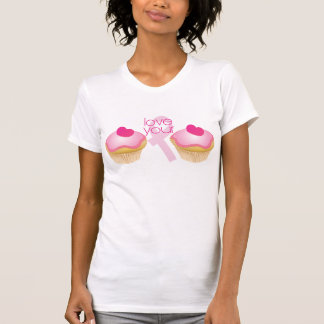 Camiseta tazas del u'r del amor