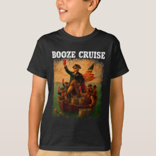 Camiseta Tazas rojas del crucero de ron George Washington