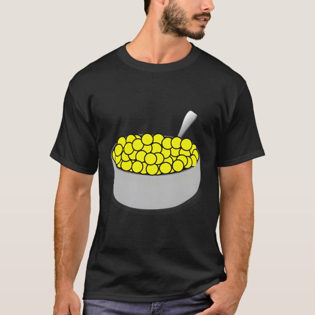 Camiseta Tazón De Cereal (Anverso)