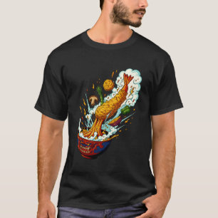 Camiseta Tazón de Monstruo de Tempura Explosiva Arte de Com