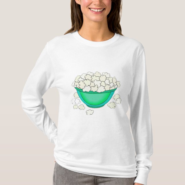Camiseta tazón de palomitas (Anverso)