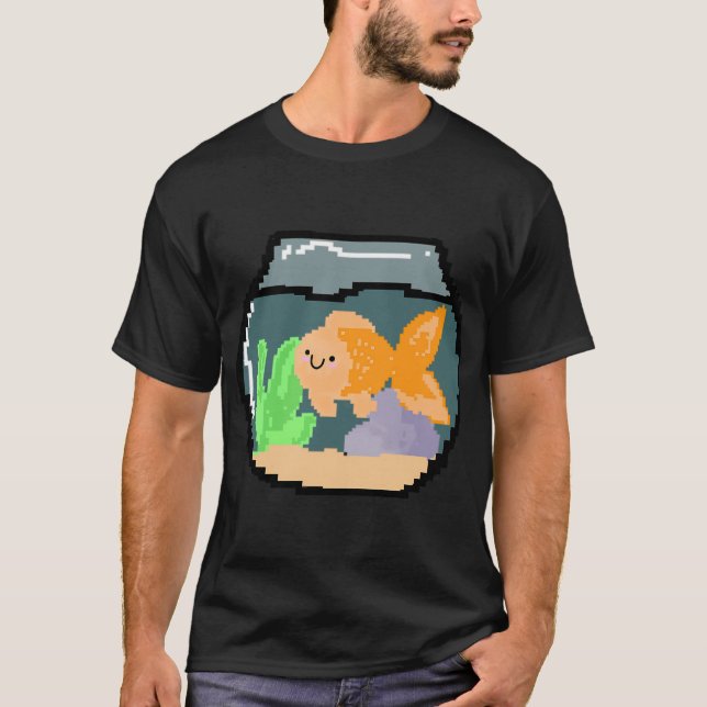 Camiseta Tazón de peces felices (Anverso)