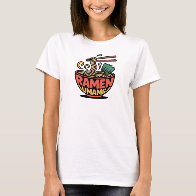 Camiseta Tazón de Ramen (Anverso)