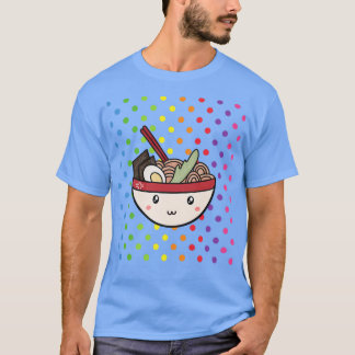 Camiseta Tazón de Ramen Divertido Decoración Kawaii para Ch