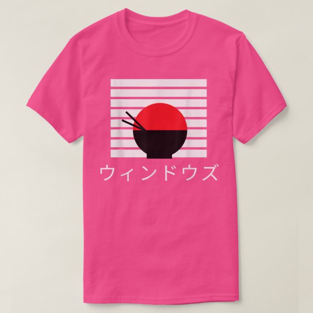 Camiseta Tazón de Ramen regalo divertido  (Diseño del anverso)