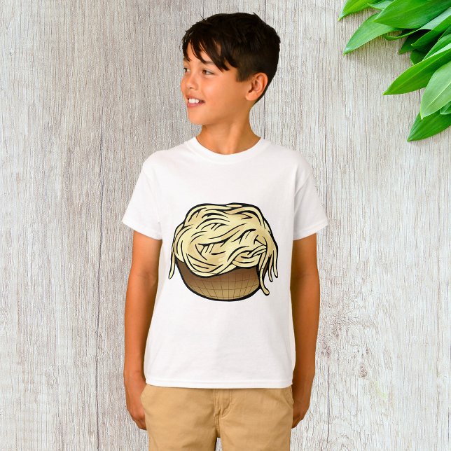 Camiseta Tazón de Spaghetti Pasta Noodle Food (Subido por el creador)