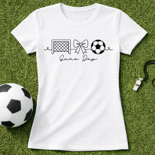 Camiseta Tazón Mínimo para Día de Partido de Fútbol