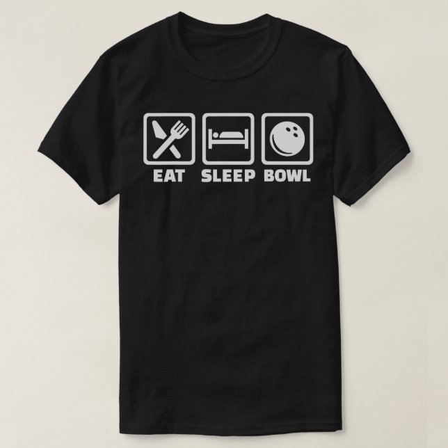 Camiseta Tazón para dormir Bowling (Diseño del anverso)