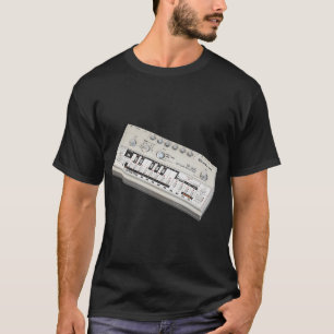 Camiseta TB-303 Acid Bassline Synth – Máquina de bajo icó
