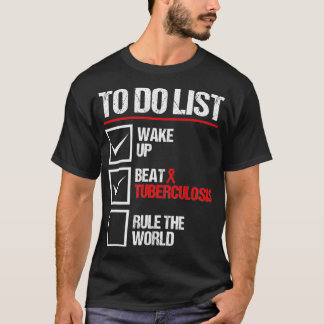 Camiseta TB awareness tuberculosis World TB Awareness baris