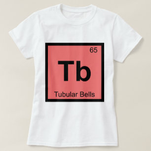 Camiseta Tb - Música de Campanas Tubulares Tabla Periódica 