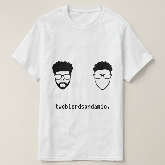 Camiseta TBAAM aclaran T blanco (Diseño del anverso)