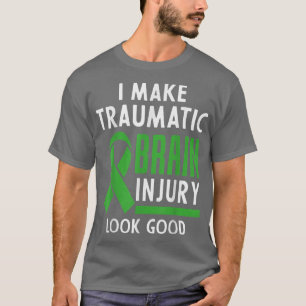 Camiseta TBI Conciencia sobre lesiones cerebrales traumátic