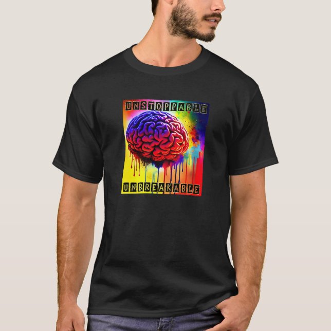 Camiseta TBI Strong  Traumatic Brain Injury  1 (Anverso)