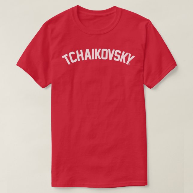 CAMISETA TCHAIKOVSKY EST (Diseño del anverso)